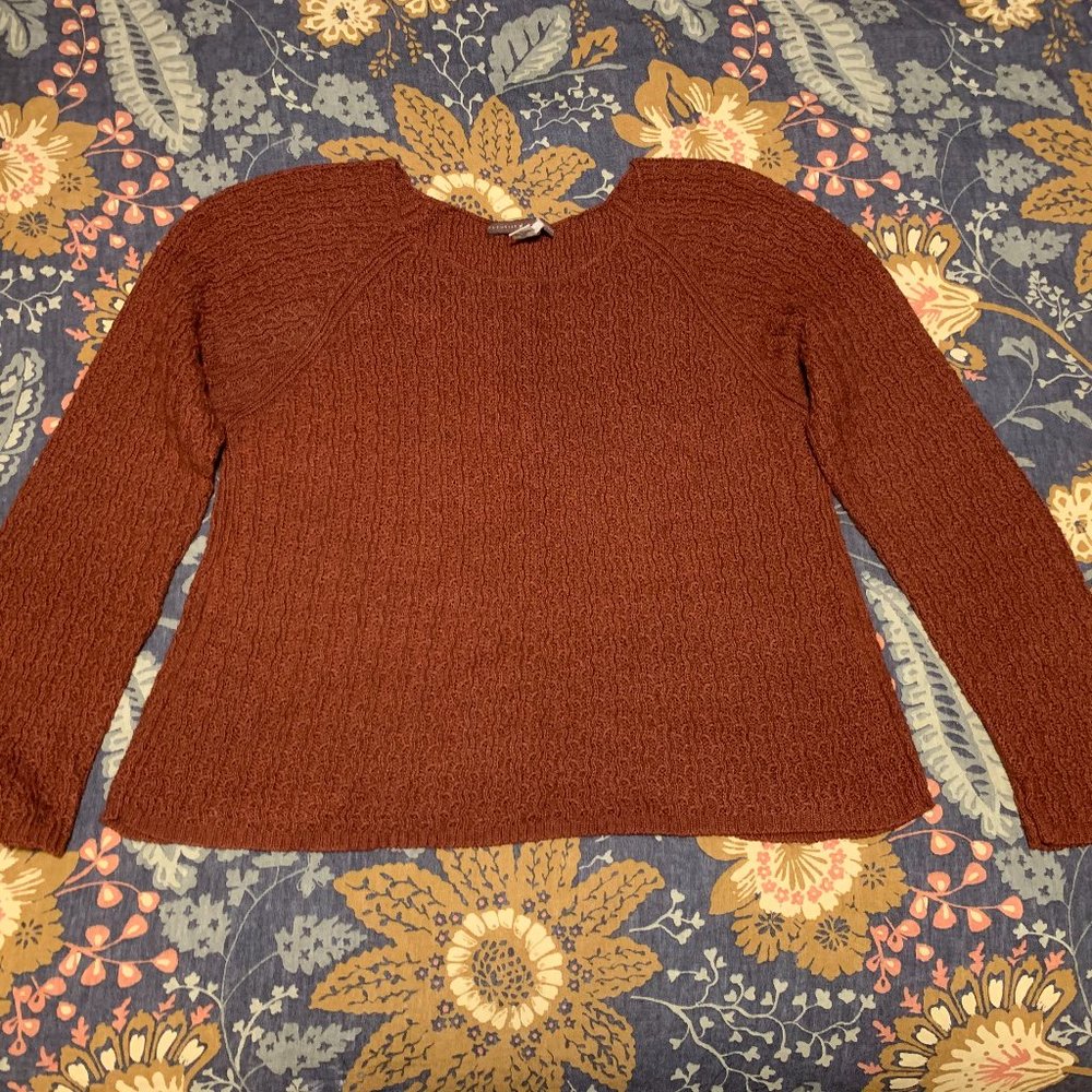 Peruvian Connection Alpaca Pima Silk Sweater L/XL
